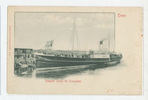 Cranzbeek, Kreis Samland Cranzbeek, Salondampfer Cranz II 