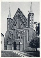 Frauenburg, Kreis Braunsberg Frauenburg, Dom, Westseite VII Фрауэнбург, кафедральный собор, западная сторона, VII