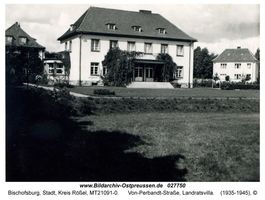 Bischofsburg, Stadt, Kreis Rößel Von-Perbandt-Straße  