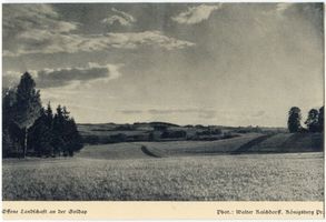  Goldap, Offene Landschaft an der Goldap 