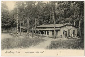 Sensburg, Stadt, Kreis Sensburg Sensburg, Etablissement Waldheim 