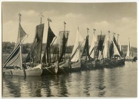 Rossitten Kr. Samland, Kreis Samland Rossitten Kr. Samland, Hafen, Kurenkähne III Rossitten Kr. Samland, Ein Rundgang durch den Ort und die Umgebung