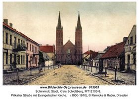 Schirwindt, Stadt, Kreis Schloßberg  