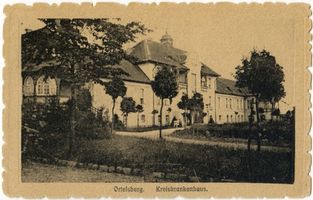 Ortelsburg, Stadt, Kreis Ortelsburg Bismarckstraße 12 Ortelsburg, Kreiskrankenhaus III 