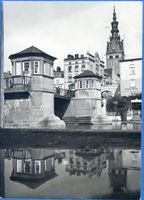 Elbing, Stadt, Stadtkreis Elbing Brückstraße Elbing, Brückstraße, Blick auf St. Nikolai II Elbing, Straßen und Plätze