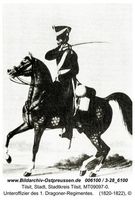 Tilsit, Stadt, Stadtkreis Tilsit   Tilsit, Dragoner-Regiment Prinz Albrecht v. Preußen Lithau. No. 1