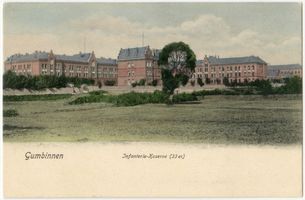 Gumbinnen, Stadt, Kreis Gumbinnen Gumbinnen, Infanteriekaserne 33 III Gumbinnen, Kasernen