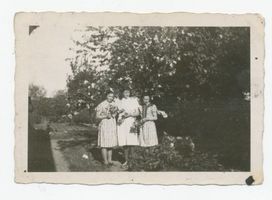 Taulensee, Kreis Osterode Taulensee, Lisbeth Schuster, Irene Pfeiffer, Grete Schuster 
