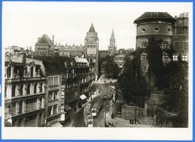 Königsberg (Pr.), Stadtkreis Königsberg Kaiser-Wilhelm-Platz Königsberg (Pr.), Kaiser-Wilhelm-Platz mit Blick zum Schloß VI Königsberg, Schloß