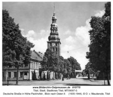 Tilsit, Stadt, Stadtkreis Tilsit Deutsche Straße