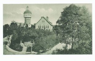 Lyck, Stadt, Kreis Lyck Ernst-Moritz-Arndt-Straße Lyck, Der Wasserturm Лык, водонапорная башня