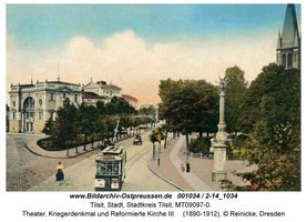 Tilsit, Stadt, Stadtkreis Tilsit Angerpromenade