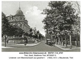 Tilsit, Stadt, Stadtkreis Tilsit Lindenstraße