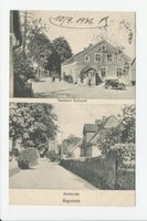 Regerteln, Kreis Heilsberg Regerteln, Gasthaus, Dorfstraße Регертельн, трактир, деревенская улица