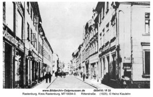 Rastenburg, Stadt, Kreis Rastenburg Ritterstraße
