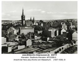 Allenstein, Stadtkreis Allenstein 