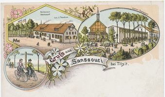 Bendigsfelde, Ort, Kreis Tilsit-Ragnit Bendigsfelde, Etablissement  Sanssouci  IV 