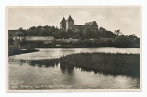 Neidenburg, Stadt, Kreis Neidenburg Neidenburg, Schloßteich und Schloß Neidenburg, Schloß