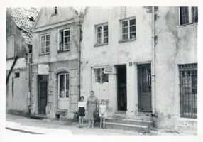 Mohrungen, Stadt, Kreis Mohrungen Mohrungen, Ehemalige Fleischerei Max Lau 
