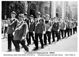 Bischofsburg, Stadt, Kreis Rößel 