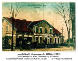 Groß Friedrichsdorf, Kreis Elchniederung 