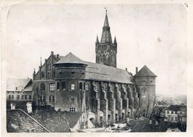 Königsberg (Pr.), Stadtkreis Königsberg Königsberg (Pr.), Schloß Westseite XXIV Königsberg, Schloßkirche
