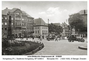 Königsberg (Pr.), Stadtkreis Königsberg Münzplatz
