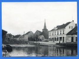 Labiau, Kreis Labiau Labiau, Blick auf die Stadt vom Hafen aus 