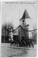Labiau, Kreis Labiau Labiau, Schlossturm und Kriegerdenkmal VI Labiau, Schloss