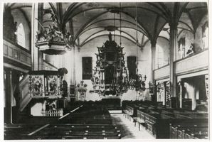 Königsberg (Pr.), Stadtkreis Königsberg Königsberg (Pr.), Altroßgärter Kirche, Innenansicht Königsberg, Altstadtkirche