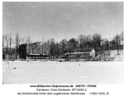Gerdauen, Stadt und Bahnstation, Kreis Gerdauen 