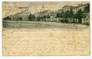 Ebenrode, Stadt, Kreis Ebenrode Ebenrode fr. Stallupönen, Kesslers Hotel 