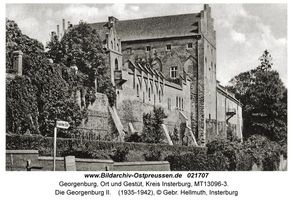 Georgenburg, Ort und Gestüt, Kreis Insterburg 