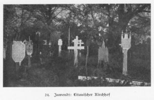 Möwenort, Kreis Labiau Juwendt, Litauischer Kirchhof 