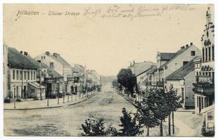 Schloßberg, Kreisstadt, Kreis Schloßberg Pillkallen Kr. Schlossberg, Tilsiter Straße III 