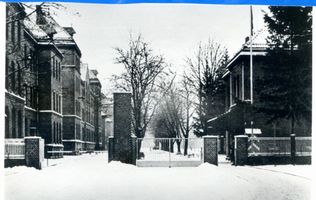 Königsberg (Pr.), Stadtkreis Königsberg Königsberg, Pionierkaserne, Tor Кёнигсберг, сапёрная казарма, ворота