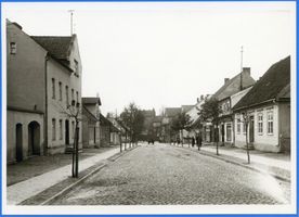 Hohenstein Kr. Osterode, Stadt, Kreis Osterode Hohenstein i. Ostpr., Blick auf die Behring-Schule II 