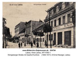Labiau, Kreis Labiau Königsberger Straße