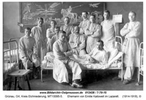 Grünau Kr. Elchniederung, Ort, Kreis Elchniederung 