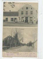 Schillfelde, Kreis Schloßberg Schillehnen, Geschäftshaus Emil Keiser, Dorfstraße 