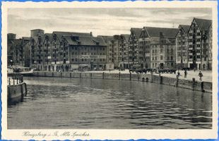 Königsberg (Pr.), Stadtkreis Königsberg Königsberg, Hundegatt, Alte Speicher an der Lastadie VII Königsberg, Pregel