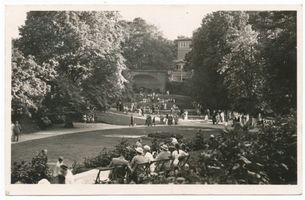 Kahlberg-Liep, Ort, Kreis Elbing Kahlberg-Liep, Kurpark Кальберг-Лип, курортный парк