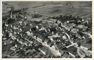 Bischofstein, Kreis Rößel Bischofstein, Luftbild III 