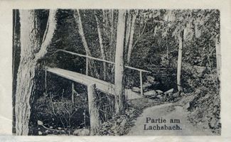 Neukuhren, Kreis Samland Neukuhren, Partie am Lachsbach 