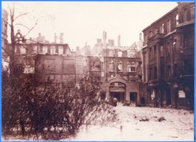 Königsberg (Pr.), Stadtkreis Königsberg Königsberg (Pr.), Zerstörte Häuser von der Burgkirche gesehen Königsberg, Zweiter Weltkrieg und das Ende