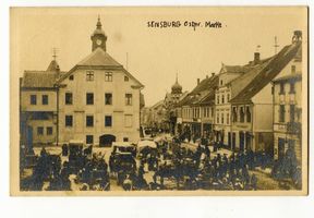 Sensburg, Stadt, Kreis Sensburg Sensburg, Markt Зенсбург, рынок