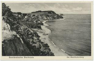  Samland, Nordküste mit Wachbudenberg II Samländische Steilküste