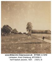 Lehlesken, Kreis Ortelsburg  