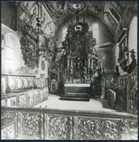 Mühlhausen Kr. Preußisch Eylau, Kreis Preußisch Eylau Mühlhausen Kr. Preußisch Eylau, Kirche Innenansicht II 