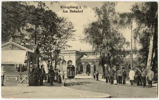 Königsberg (Pr.), Stadtkreis Königsberg Königsberg (Pr.), Am Bahnhof Königsberg, Bahnhöfe